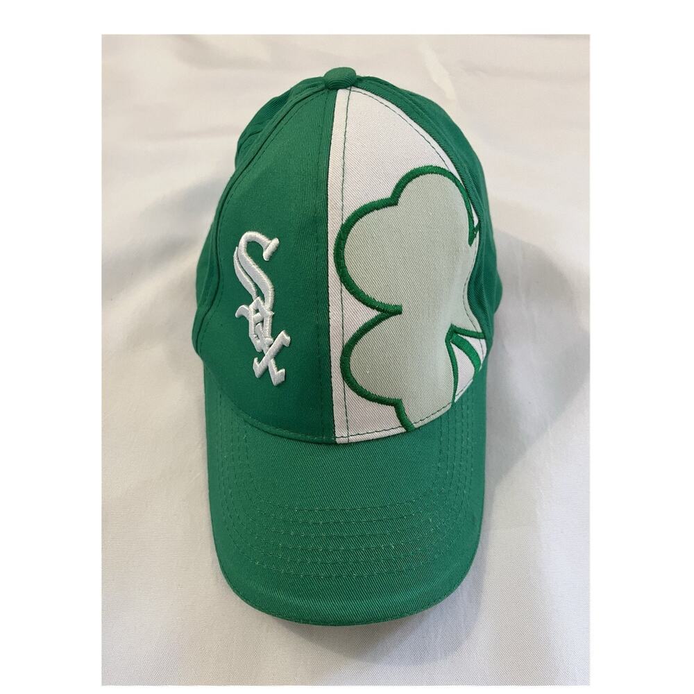 Kick 10 Pro Gear Chicago White Sox Green/White MLB Cap Baseball Hat